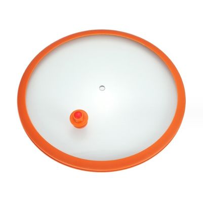 多目的家用 シリコンガラス蓋 持続可能 耐熱 視覚 防溢 鍋蓋