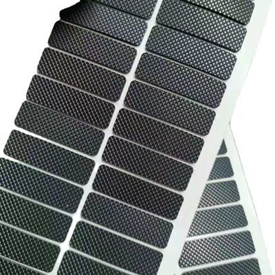 鋳造加工サービスのためのカスタムシリコンパッド 透明な黒い網状ゴム脚