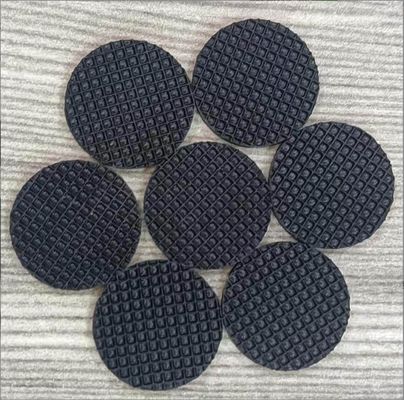 オーダーメイドサイズ ブラック メッシュ シリコンゴム 鋳型ガスケット 自粘性足パッド