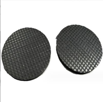 オーダーメイドサイズ ブラック メッシュ シリコンゴム 鋳型ガスケット 自粘性足パッド