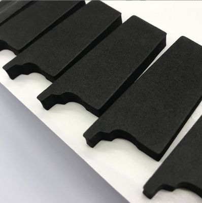 パーソナライズされた単面接着EVA泡パッド 保護のための黒い円形足パッド
