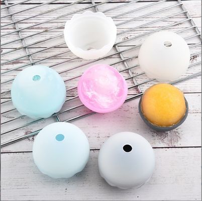 アイスクリーム ツール 食品 グレード 丸い シリコン アイス モールド ストックされたウイスキー アイスボール