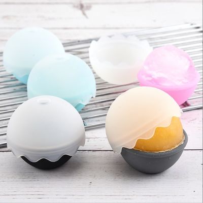 アイスクリーム ツール 食品 グレード 丸い シリコン アイス モールド ストックされたウイスキー アイスボール