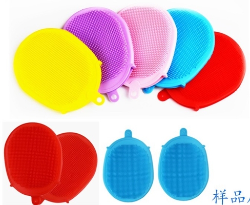 食品級 食器洗浄ブラシと野菜洗浄用のカスタムSBRシリコン型部品