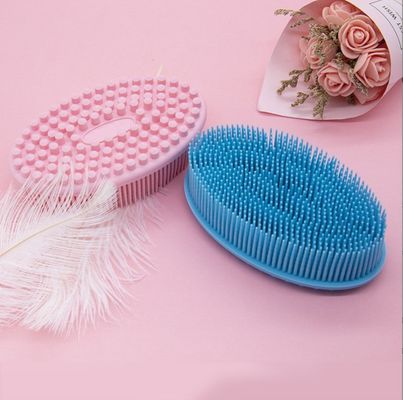 シリコンボディスクルーバーと脱毛シャワー浴ブラシで簡単に洗える Loofah 肌