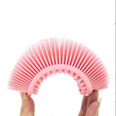 シリコンボディスクルーバーと脱毛シャワー浴ブラシで簡単に洗える Loofah 肌