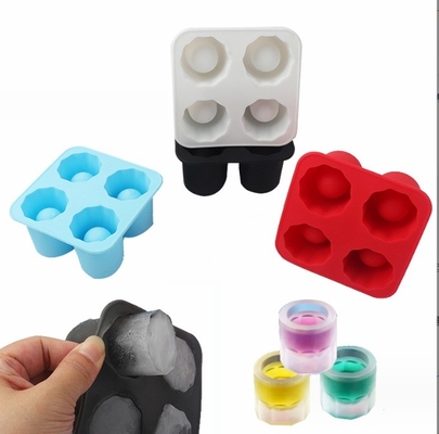 夏のバーパーティのためのシリコンアイスキューブ模具 ビールアイスドリンクツールアクセサリー