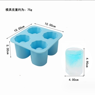 夏のバーパーティのためのシリコンアイスキューブ模具 ビールアイスドリンクツールアクセサリー