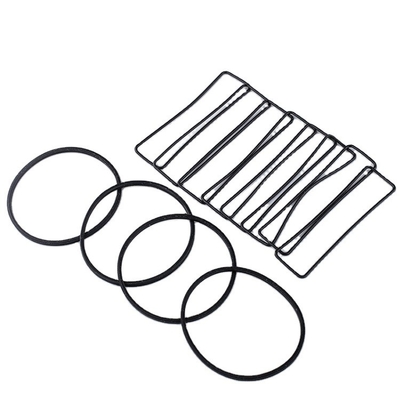 高温シリコンシールOリング EPDM/NBR/NR材料と鋳造サービス