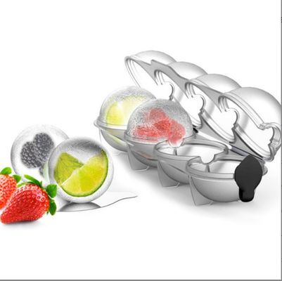 シリコンアイスキューブ模具 簡単に放出できるウイスキーボール 備蓄 キッチンアクセサリー 2023年