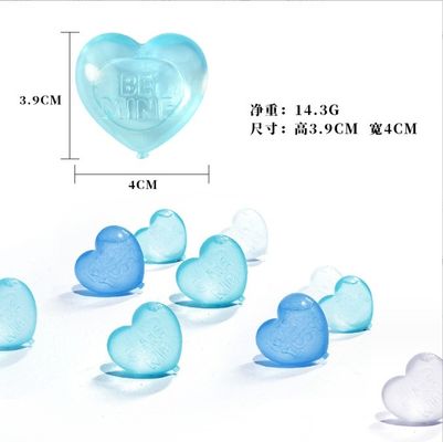 アイスクリーム ツール プラスチック 心形 アイスキューブ ビール 冷却 食品級 バー アクセサリー