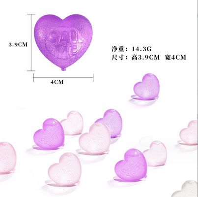 アイスクリーム ツール プラスチック 心形 アイスキューブ ビール 冷却 食品級 バー アクセサリー