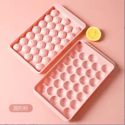 再利用可能なアイスキューブトレイ 環境に優しい食品級 丸いアイスボールメーカー 凍結器のカビ