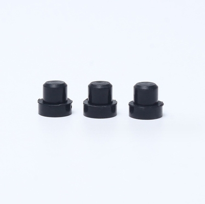 カスタマイズされた密封部品 EPDM/NBR/NR 固定天然ゴムプラグ付きゴム端蓋