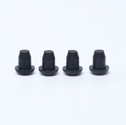 カスタマイズされた密封部品 EPDM/NBR/NR 固定天然ゴムプラグ付きゴム端蓋