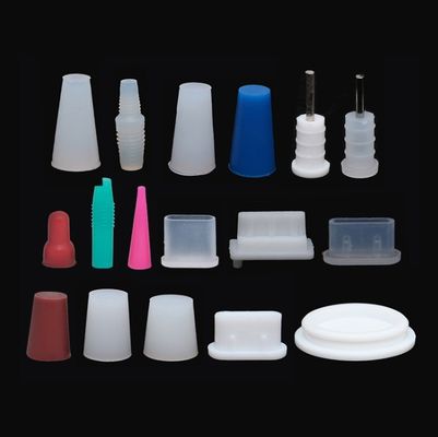 高温鋳造 シリコンゴムエンドキャップとストッパープラグ