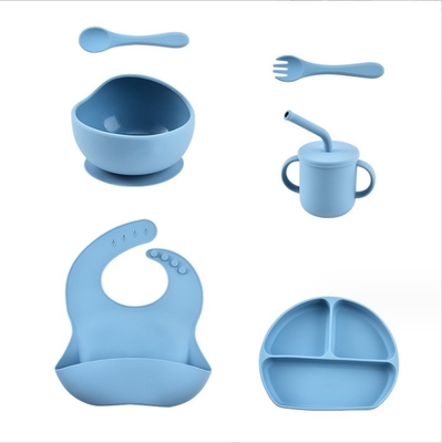 子供 食器 食卓用品 吸気カップ 給食用品 食品級 シリコン ボウルフォークセット