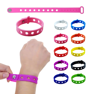 色とりどりの腕帯 シリコン キッズ ギフト ブレスレット ベビー アクセサリーと宝石