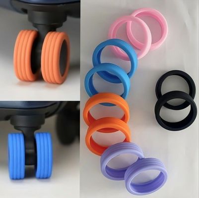 鋳造加工サービス シリコン バッグ スーツケース トロッリーケース用のホイールカバー