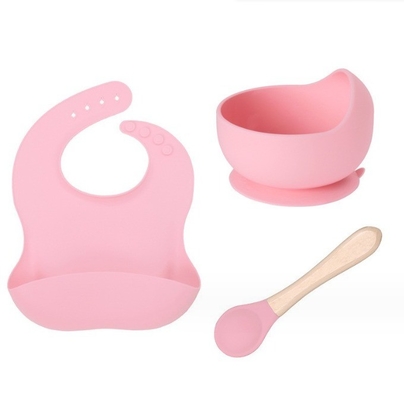 シリコン 食事 プレート ボウル ビブ と スプーン を 買っ て ください