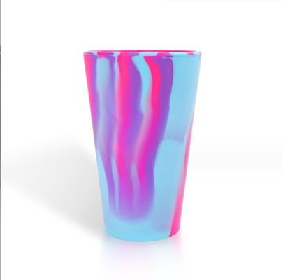 壊れない旅行用カップ 600ml カスタマイズされたロゴ シリコン水杯 コーヒーと紅茶用