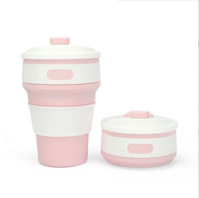 外部スポーツ用のシリコン折りたたみの水カップ 携帯旅行 コーヒー折りたたみのカップ