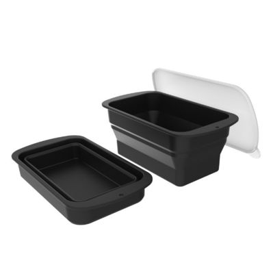 持続可能 折りたたみbare Ice Cube Tray 超大型 再利用可能 シリコンアイスブロック模具