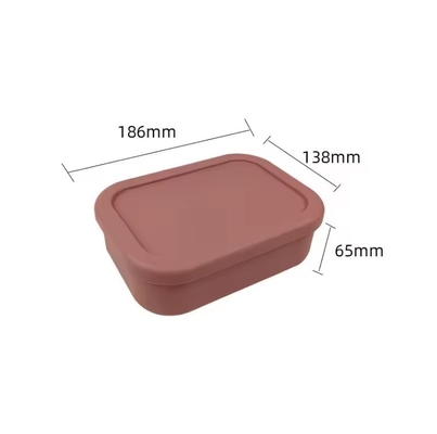 BPAフリー シリコン ベント ランチボックス 食品 貯蔵 容器