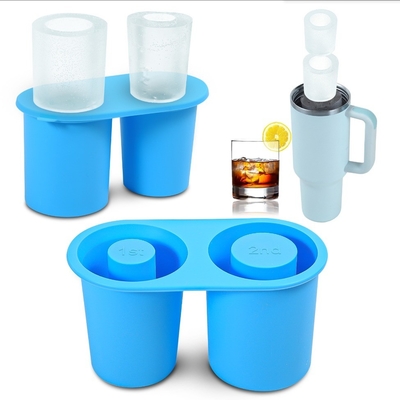 独占特許 スタンリビールカップのための再利用性シリコンアイスホールシリンダートレイ模具